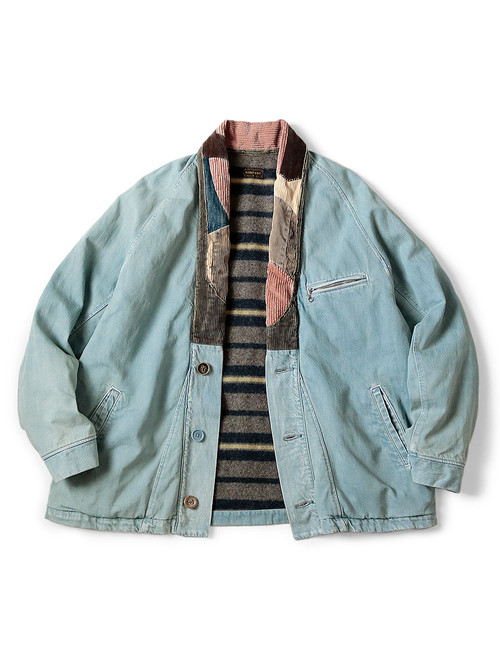 Kapital 11.5ozデニムDOTERA JKT NORAGIリメイク加工 KAPITAL Jacket 11.5Oz Denim DOTERA JKT (NORAGI Remake)