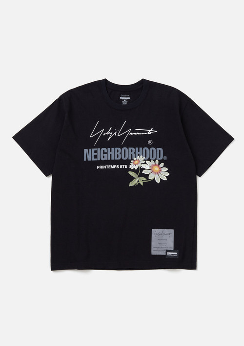 NEIGHBORHOOD T-SHIRTS NH X YOHJI YAMAMOTO . TEE SS-1