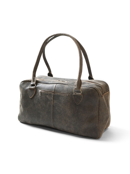 KAPITAL Bag Crack Leather Fargo Bag (Large)