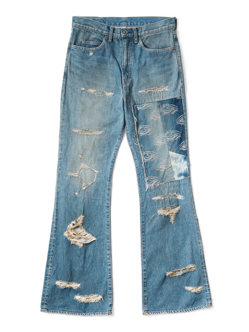 KAPITAL Pants 14Oz Denim 5P OKABELLBO (SPEAKEASY Dixie Remake)