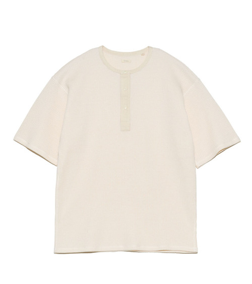 nanamica T-SHIRT Henry Neck Thermal Sweat Tee Online Shop to Worldwide