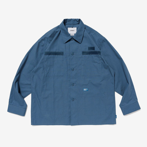 WTAPS Shirt JMOD 01 / LS / COTTON. RIPSTOP
