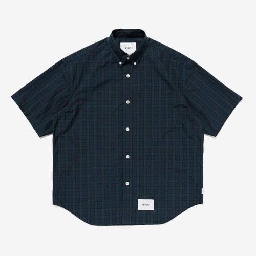 WTAPS ストライプ柄 長袖シャツ X 04 長袖シャツ メンズ おしゃれ ストライプシャツ カジュアルシャツ