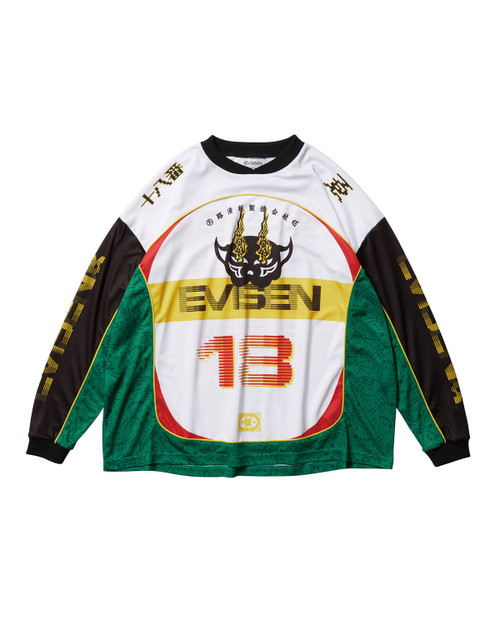 しょこ★ オーダー Evisen Skateboards T-SHIRTS OHAKO MOTO JERSEY - GREEN
