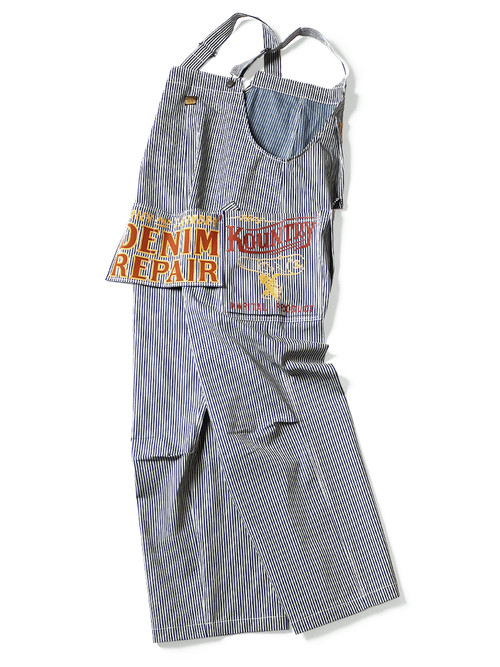 KAPITAL ヒッコリー　カバーオール　サイズ1 KAPITAL ヒッコリー カバーオール サイズ1 KAPITAL ヒッコリー