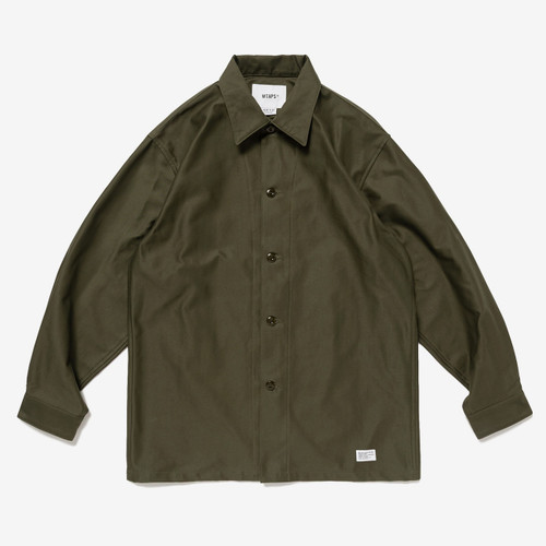 WTAPS Shirt CBW 01 / LS / COTTON. BACKSATIN