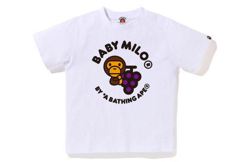 BAPE T-SHIRT MILO GRAPE TEE
