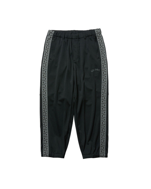 Evisen Skateboards PANTS E LOGO TRACK PANTS - BLACK