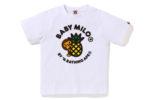 BAPE T-SHIRT MILO PINEAPPLE TEE