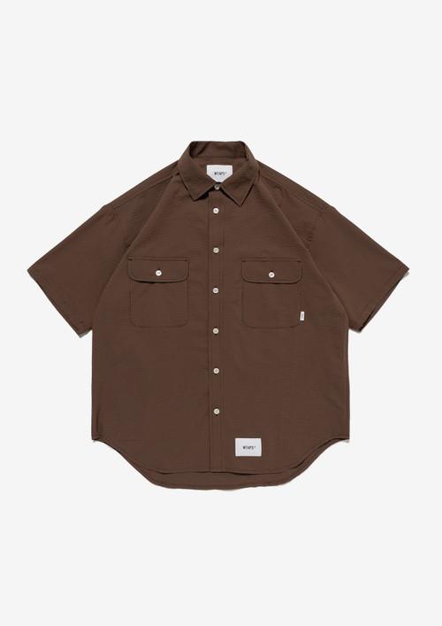 WTAPS Shirt WCPO / SS / CTPL. SUCKER. TEXTILE
