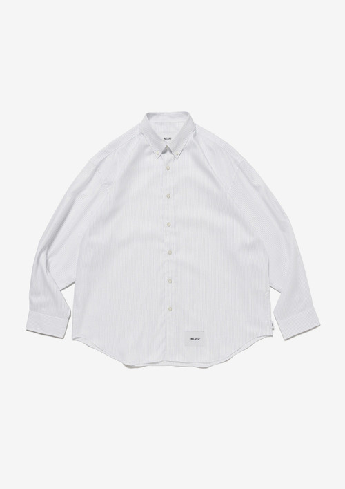 WTAPS Shirt BD 02 / LS / COTTON. HERRINGBONE. TEXTILE. OF
