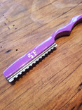 Shear Fanatic®️ Feather Razor Purple w/10 Pack  Blades