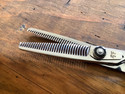 Shear Fanatic™️ Craft Series Smoothie Double Tooth Texturizer, Leaves NO Lines, Cut and Comb Feature Authentic Japanese 440C