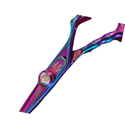 Rainbow Bamboo Floral Professional Hair Cutting Shears