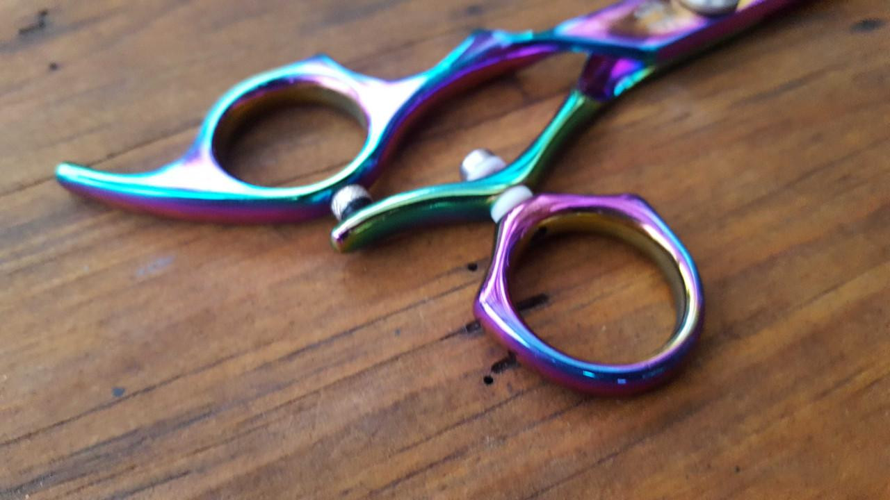 Shear Fanatic™️ Rainbow Craft Series Left Hand Shears
