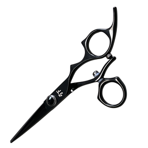 Swivel Hair Shears – Black Titanium Ergonomic Thumb Design