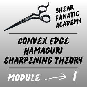 ⚙️ Shear Sharpening Training: Convex Edge Theory Module — Japanese Edge (Hamaguri)
