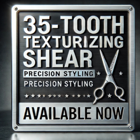 Master the Art of Texture with 35-Tooth Texturizing Shears