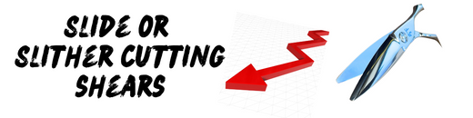Slide Cutting Shears | Precision Slide Cutting Scissors for Stylists