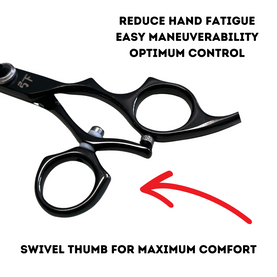Double Swivel Shears: Elevating Comfort and Precision for Professional Hairstylists