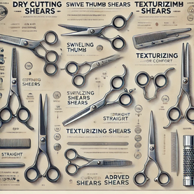 Essential Hairdressing Scissors: Types and Their Impact on Professional Hair Styling