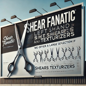 Understanding the Importance of Left-Hand Scissors for Hairstyling: Features and Benefits at Shear Fanatic™