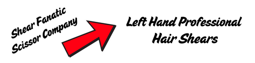 Left Hand Shears | Professional Left-Handed Hair Shears for Stylists