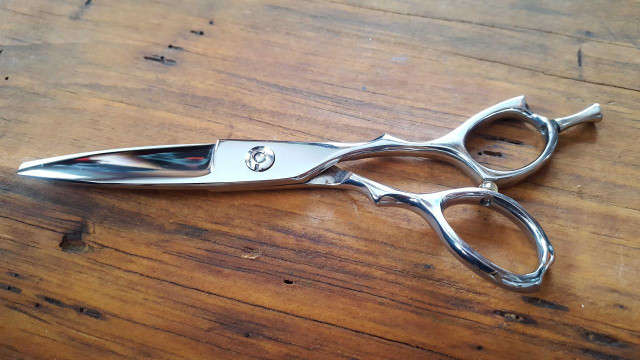Shear Fanatic™️ Scissor Shear Fanatic®️ Craft Series Slide Cutting Scissor, professional hair cutting scissor with super sharp blades and ergonomic handle, for advanced stylists and barbers.