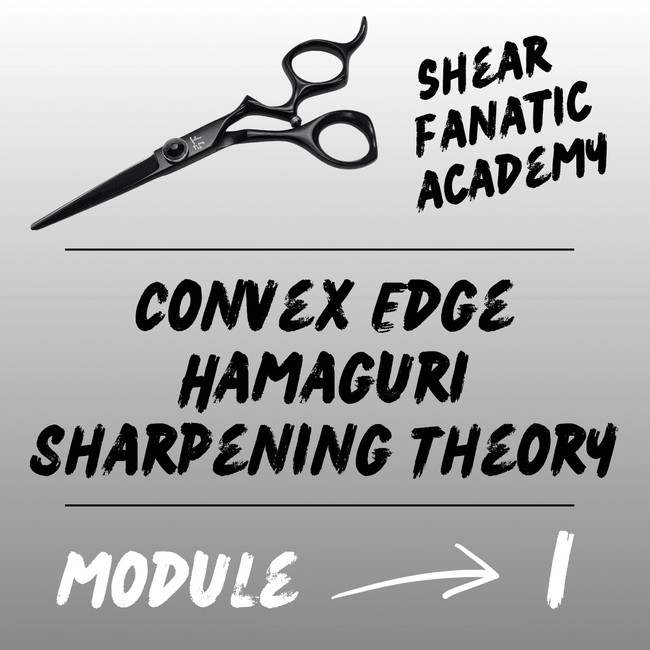  ⚙️ Shear Sharpening Training: Convex Edge Theory Module — Japanese Edge (Hamaguri) 