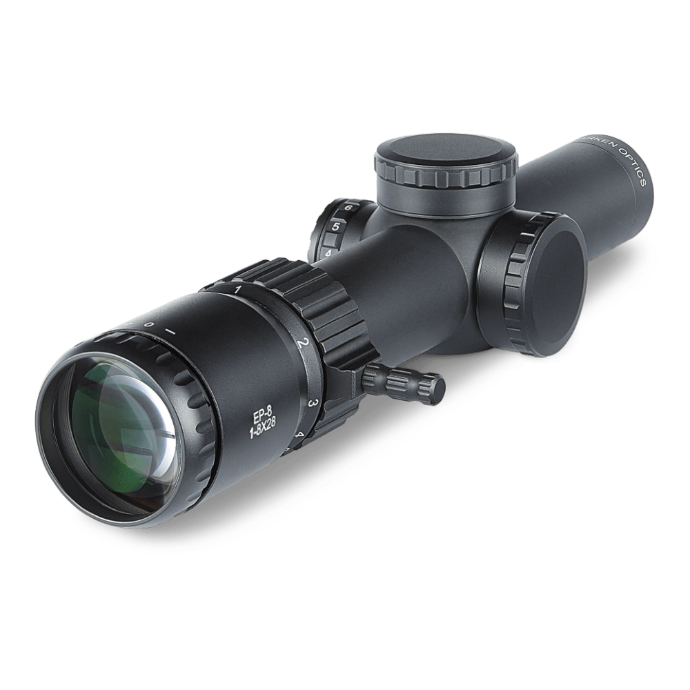 ARKEN OPTICS EP8 1-8X28 34MM LPVO FFP PACKAGE
