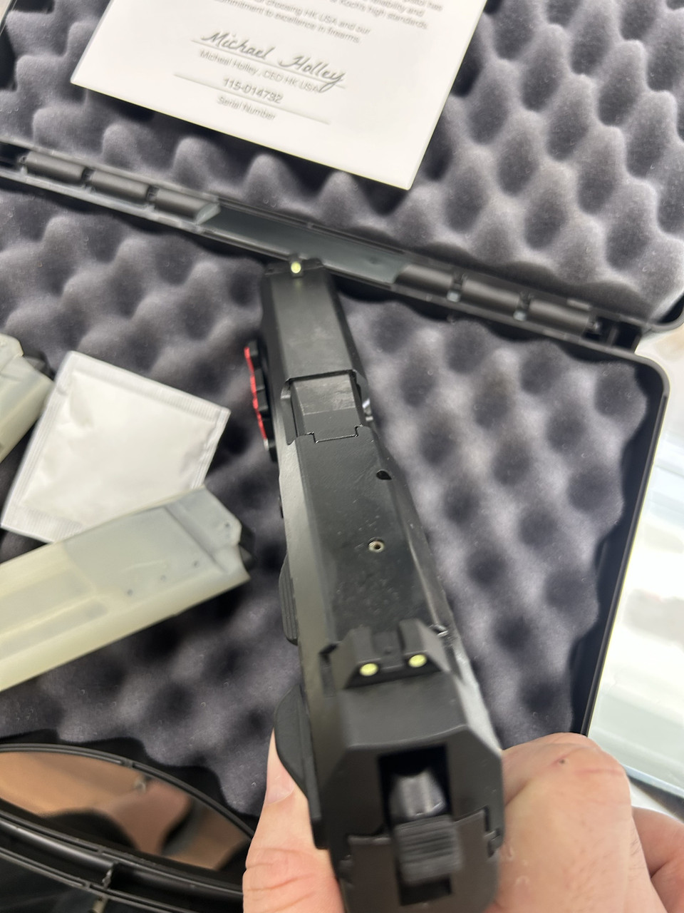 HK P8 A1 9MM 4.25