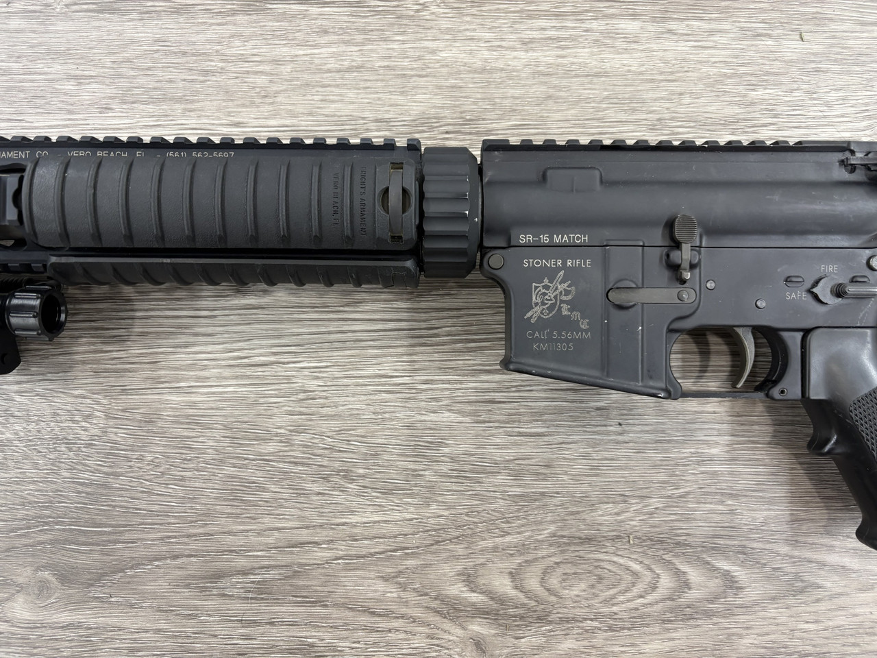 KNIGHT'S STONER RIFLE 5.56mmジャンク品 1 OF 18 EVER MADE KNIGHTS SR15 20” M4 Sniper R.A.S 5.56NATO