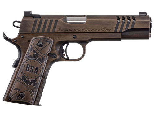 AUTO ORDNANCE 1911 OLD GLORY SPECIAL EDITION 45 AUTO 5'' 7-RD SEMI-AUTO PISTOL