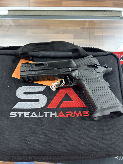 STEALTH ARMS 1911 PLATYPUS 17  VP0G CURVED TRIGGER 9MM COMMANDER PROFILE