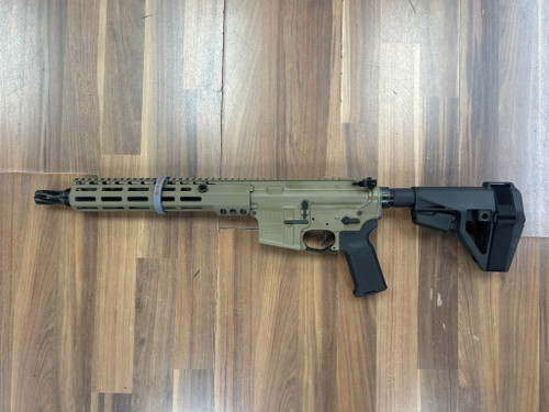 SOLGW L89 11.5" FDE 5.56NATO PISTOL W/ HUXWRX MUZZLE
