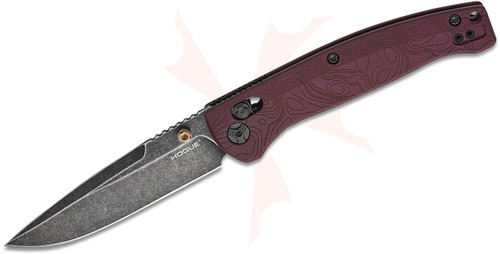 HOGUE MYSTO 3.4 REDSTONE RICHLITE FIRE FOLDING KNIFE