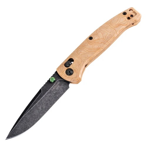 HOGUE MYSTO 3.4 MAPLE VALLEY WOOD CPB FOLDING KNIFE