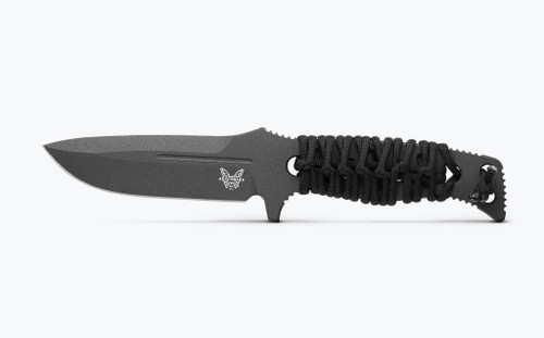 BENCHMADE Fixed Adamas® Black Paracord | Drop-point