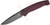 HOGUE MYSTO 3.4 REDSTONE RICHLITE FIRE FOLDING KNIFE