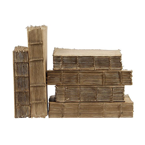 E Lawrence Coptic Stitched Text Block Journals 6 Pc Set
