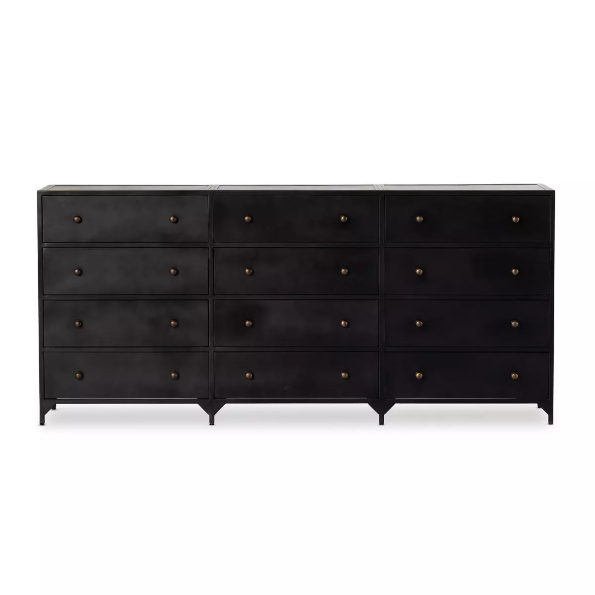 Four Hands Belmont 12 Drawer Dresser - Black