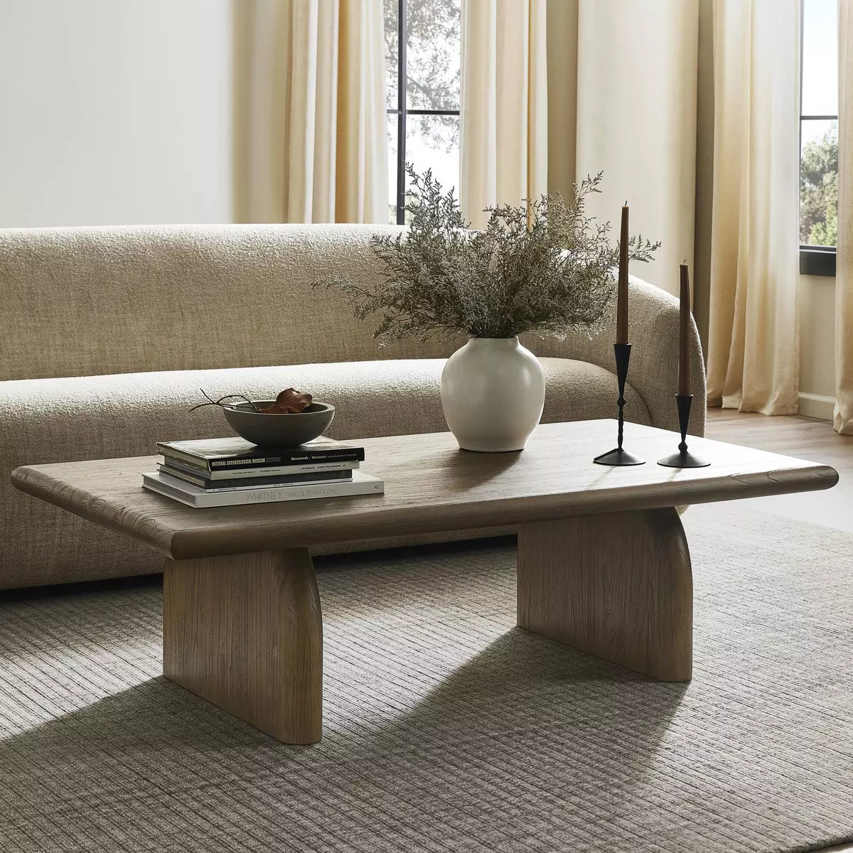 Four Hands Sorrento Coffee Table - Aged Drift Mindi