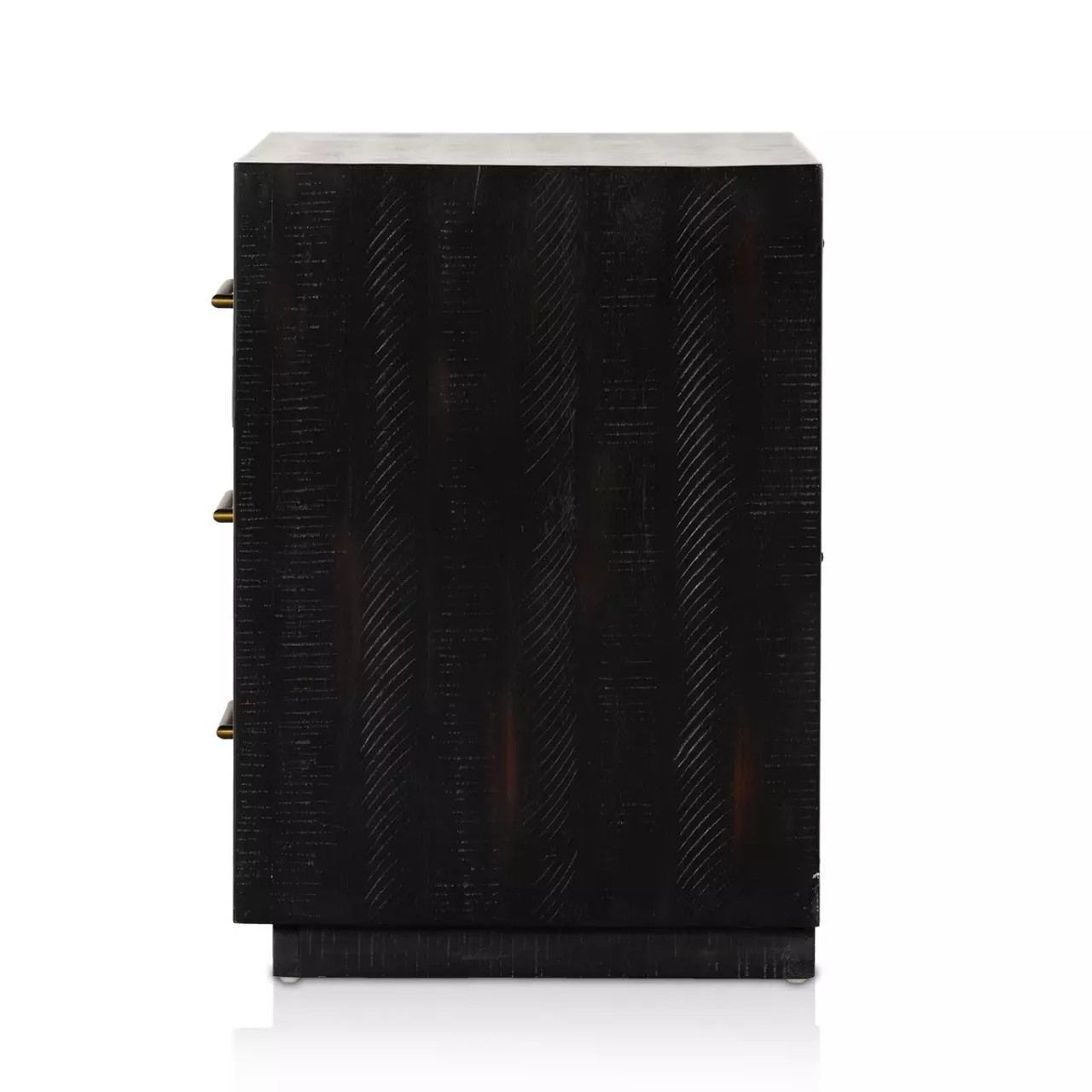 Four Hands Suki Large Nightstand - Burnished Black