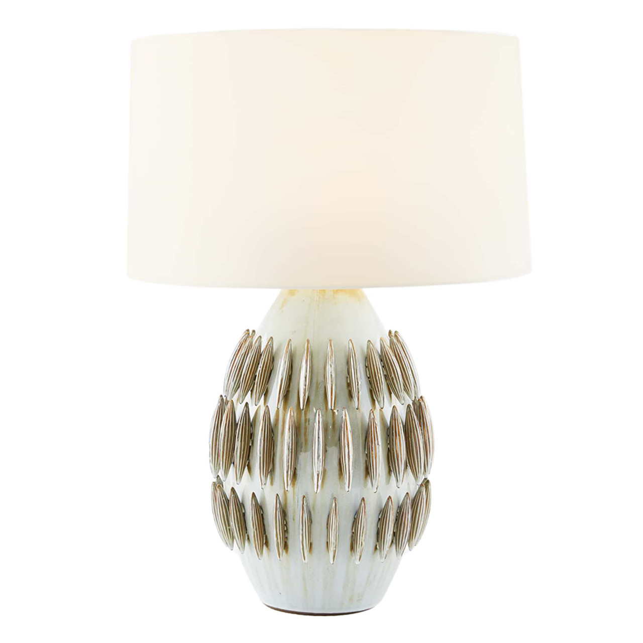 Artichoke White Table Lamp