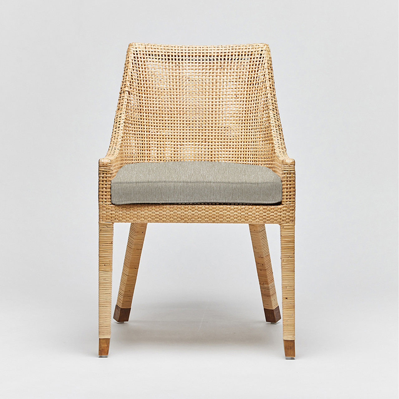 Interlude Home Boca Dining Chair Natural Straw