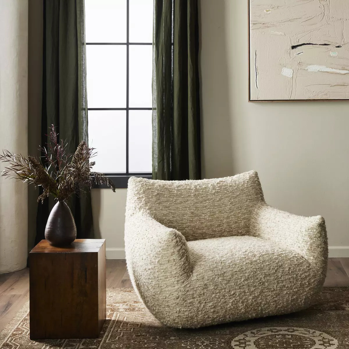 Four Hands Margot Swivel Chair