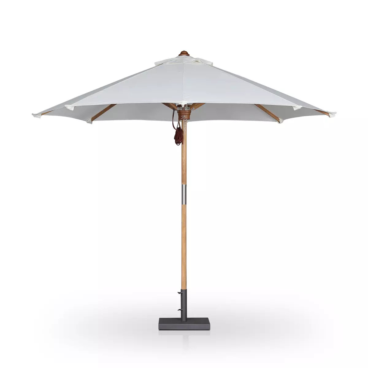 4m round patio umbrella Alabaster Cantilever PURPLE LEAF Windmaster 7.5' Round Umbrella