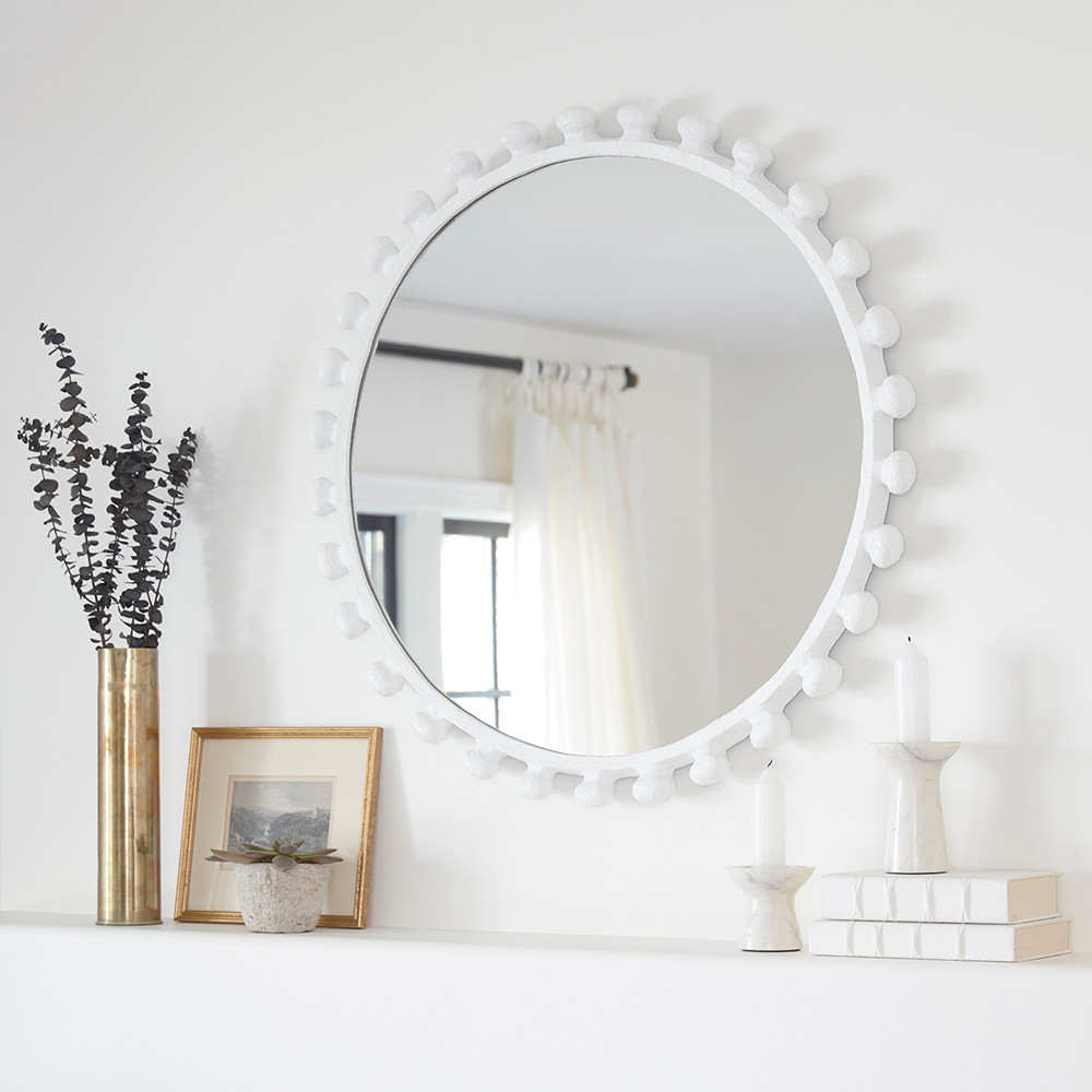 Regina Andrew Klein Marble Candle Holder - Thumbnail 4