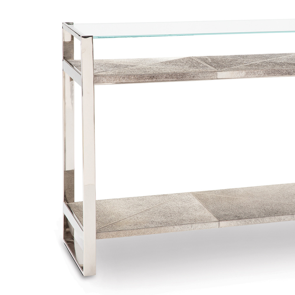 Regina Andrew Andres Hair On Hide Console - Thumbnail 3
