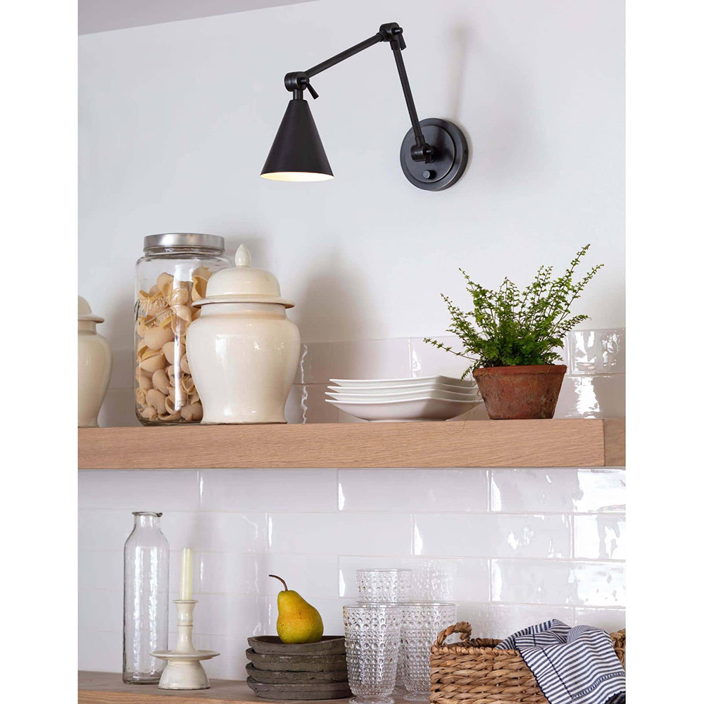 Regina Andrew Sal Task Sconce - Oil Rubbed Bronze